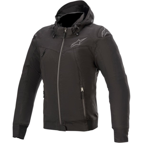 Coton Ouaté de Moto Stella Sektor V2 Tech Femme Noir de face