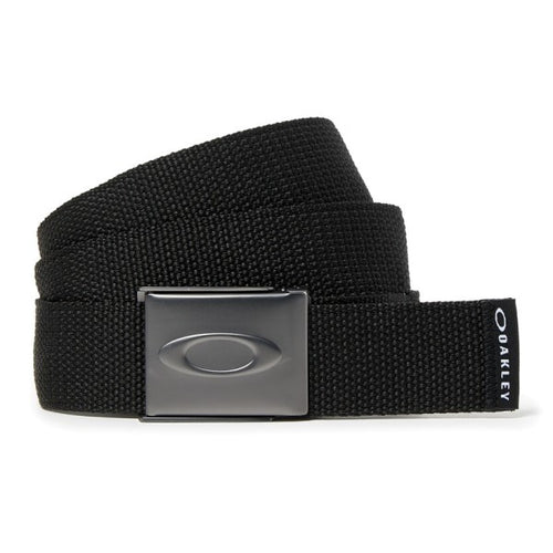 Ceinture Ellipse Web Noir