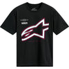 T-Shirt CSF Authority Alpinestars Noir, de face