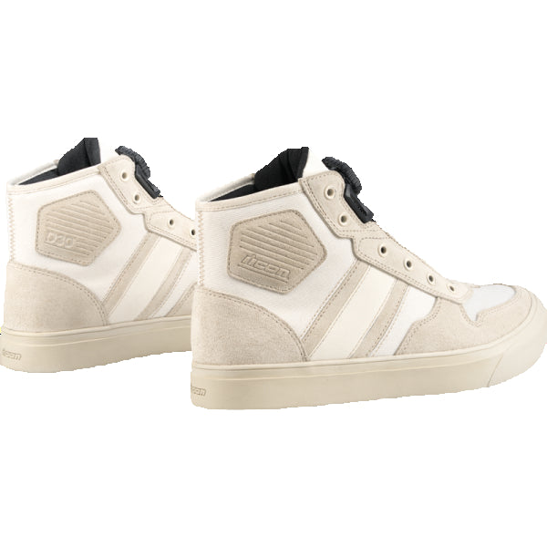 Bottes de Moto Dog Days CE Blanc, Arrière