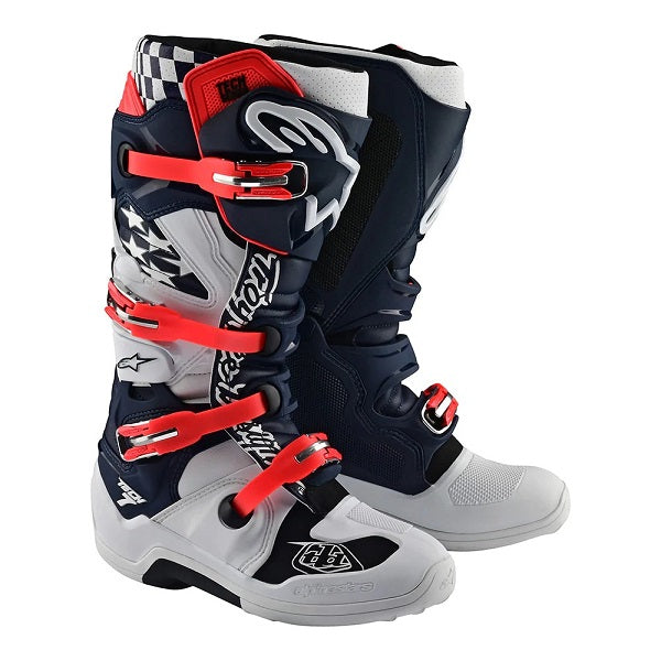 Bottes Tech 7 Édition Limitée Bleu/Blanc/Rouge