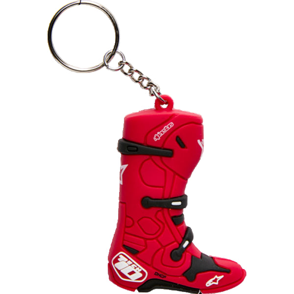 Porte-clés Tech 10 Boot Alpinestras Rouge