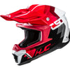 Casque de Motocross C50 Primal Blanc/Rouge