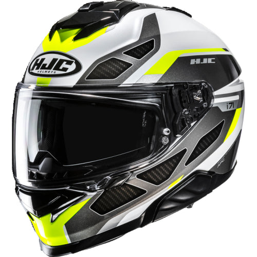 Casque Intégral de Moto I71 ZEST Noir/Haute visibilité