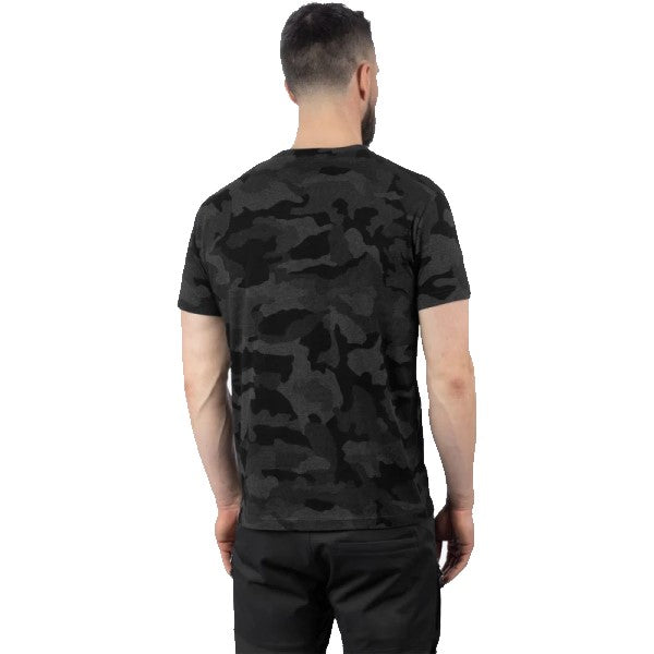 T-Shirt Gladiator Premium Camo Gris Dos