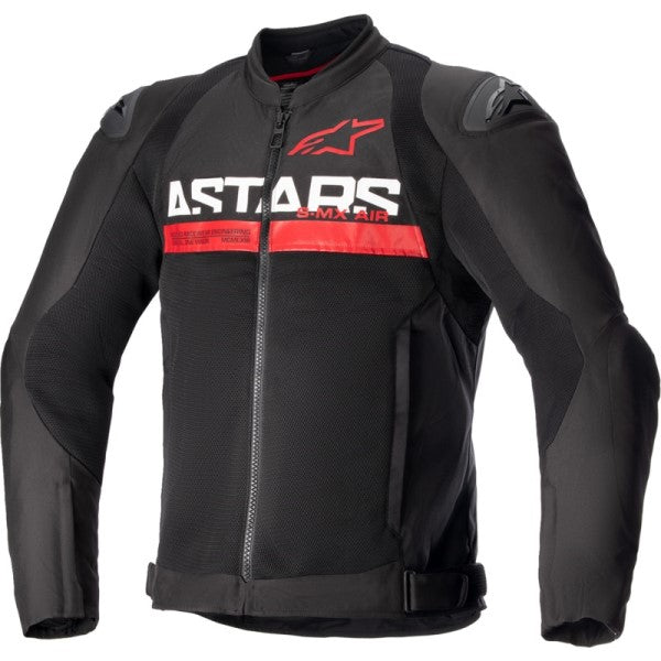 Manteau de Moto Alpinestar SMX Air Noir/Rouge