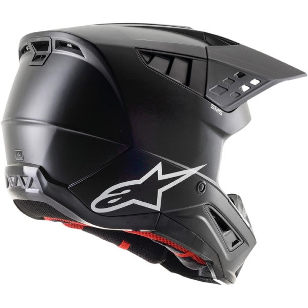 Casque SM5 Solid Alpinestars Noir, arrière