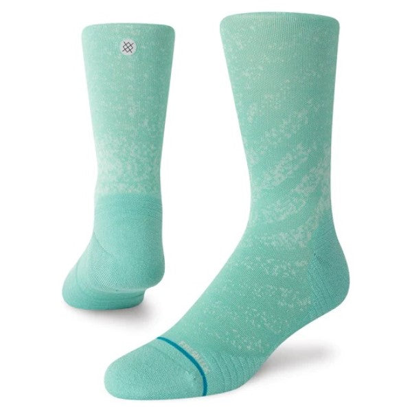 Chaussettes Run Light Crew Vert