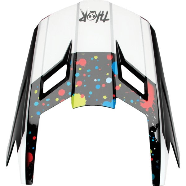 Palette de Motocross Fleet Splat Junior Noir/Multicolore