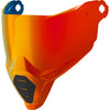Visière de Moto Ultraflite™ Miroir Orange Icon, Vue 3/4