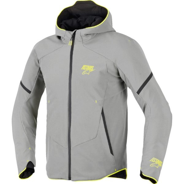 Manteau Imperméable de Moto Aeroshell Gris; de face