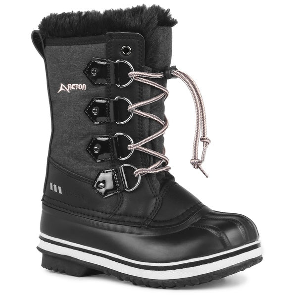 Bottes d’Hiver Cortina avec Feutre Amovible Junior Noir, de côté