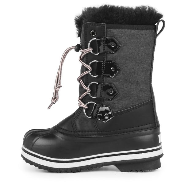 Bottes d’Hiver Cortina avec Feutre Amovible Junior Noir, côté Intérieur