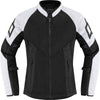 Manteau de Moto Mesh AF Femme Icon Blanc
