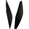 Couvercles Latéraux pour Casques Ultraflite Icon Noir Brillant