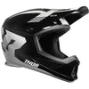 Casque de Motocross Sector 2 Carve  noir blanc, Côté droit 