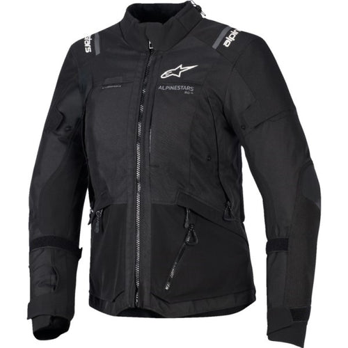 Manteau de Moto Stella Andes V4 Drystar Noir, de face