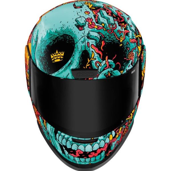 Casque Intégral de Moto Airform MIPS Munchies Multicolore de face