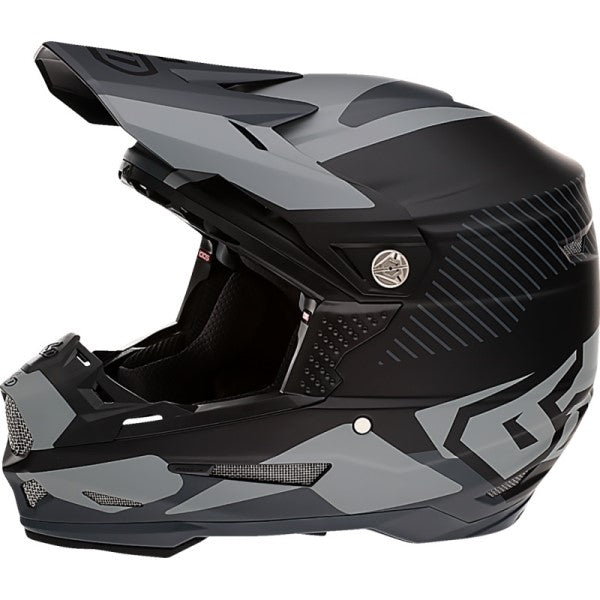 Casque de Motocross ATR-2 Fusion Noir de droite