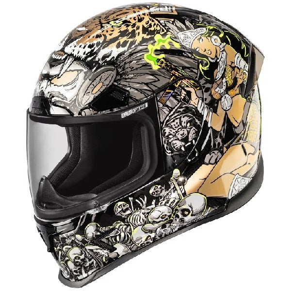 Full-Face Motorcycle Helmet Airframe Pro Aztec Nine 