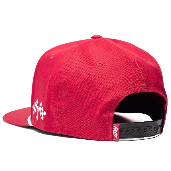 Casquette Acclaim/Fasthouse/rouge/arrière