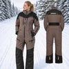 Ensemble de Motoneige Storm Femme/Choko/noir/brun, de face