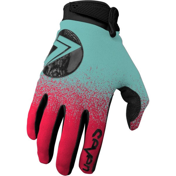 Gants de Motocross Annex 7 Dot bleu rouge extérieur