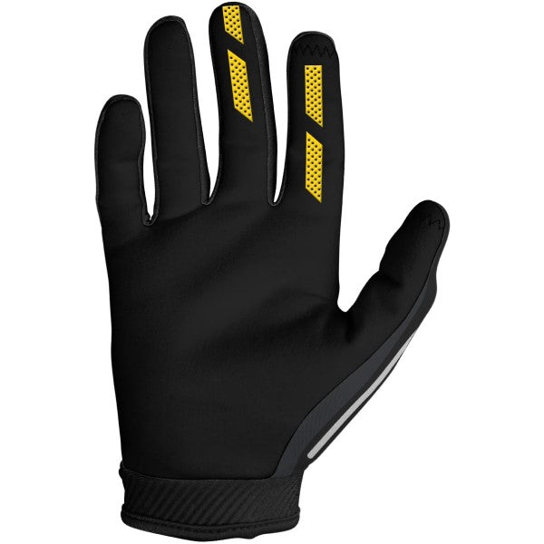 Gants de Motocross Annex Hijack Noir/Jaune intérieur