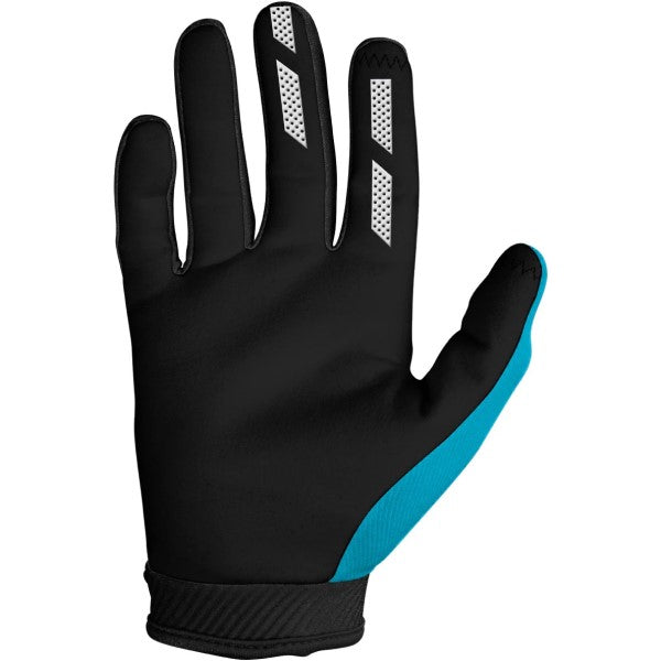Gants de Motocross Annex 7 Dot Junior Turquoise intérieur