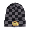 Tuque Archie/Fasthouse/noir gris de face