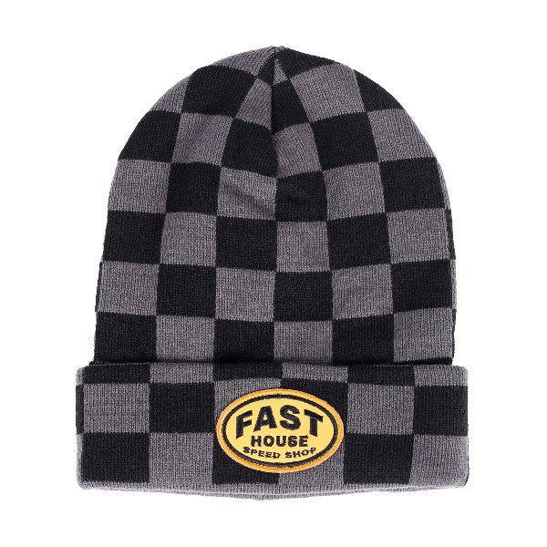 Tuque Archie/Fasthouse/noir gris de face
