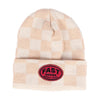 Tuque Archie/Fasthouse/rose blanc de face