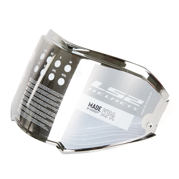 Visière de Moto Valiant II Argent Iridium