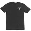 T-Shirt Aspire Noir/Blanc de face