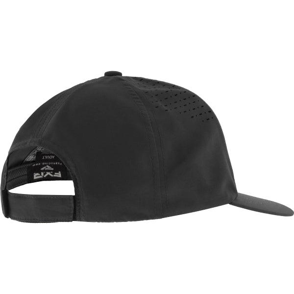Casquette Attack UPF Femme FXR noir, de dos