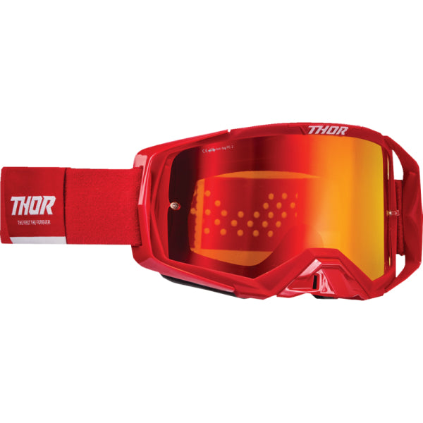 Lunettes de motocross Activate rouge blanc