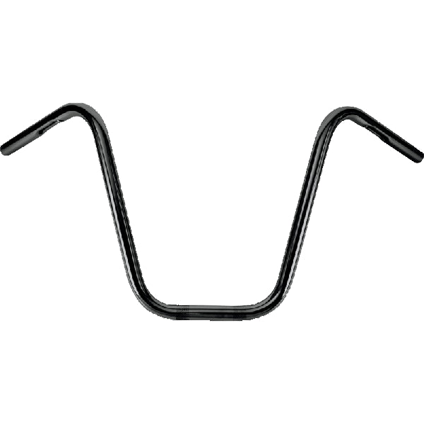 Guidon 1” Narrow Bottom Ape Hangers Noir Lustré 14''