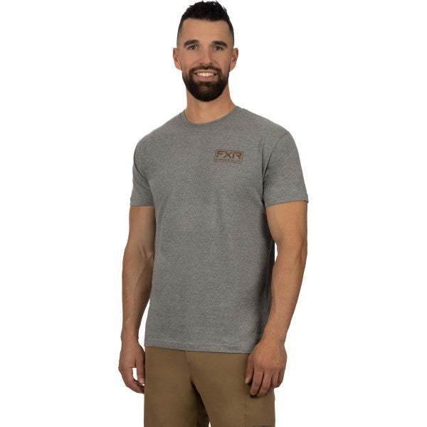 T-Shirt Walleye Premium Gris