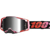 Lunettes de Motocross Armega à Lentille Miroir Rose/Noir