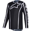 Chandail de Motocross Fluid Apex Noir/Gris de face