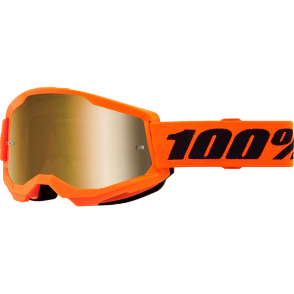 Lunettes de Motocross Strata 2 Lentille Miroir Orange