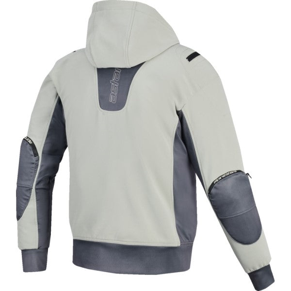Veste de Moto Moblast WP Gris, Dos
