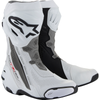 Bottes de Moto SuperTech R Ventilé Blanc/Gris