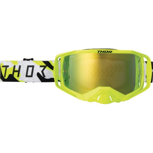 Lunettes de motocross Activate jaune noir