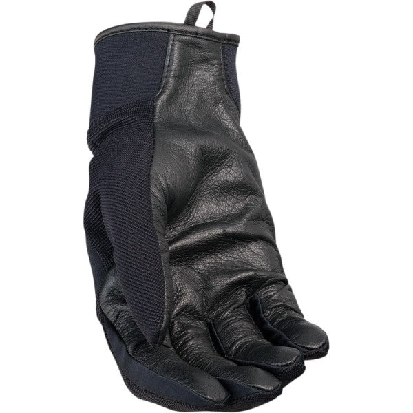 Gants de Moto Aftershock Noir de l'intérieur