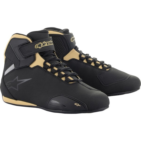 Chaussures de Moto Stella Sektor Femme Noir/Beige en paire