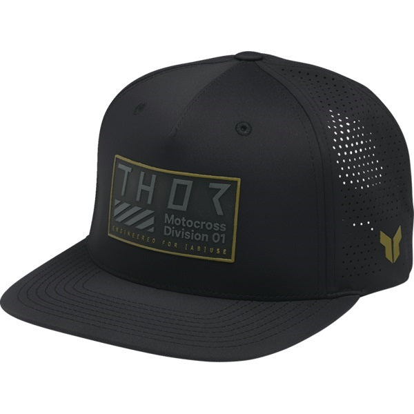 Casquette Stamp noir de face