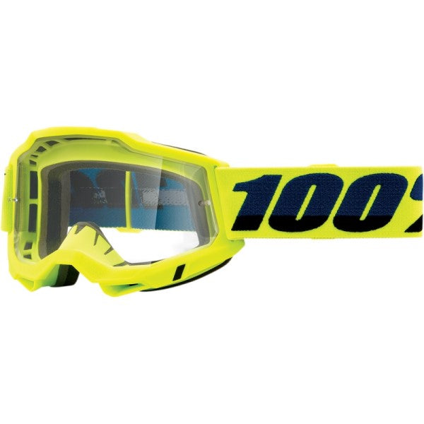 Lunettes de Motocross Accuri 2 à Lentille Claire 100% Jaune