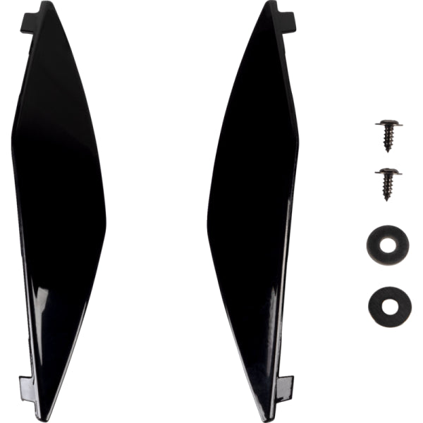 Couvercles Latéraux pour Casques Domain Icon Noir