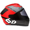 Casque Intégral de Moto ATS1R Wyman rouge, côté droit